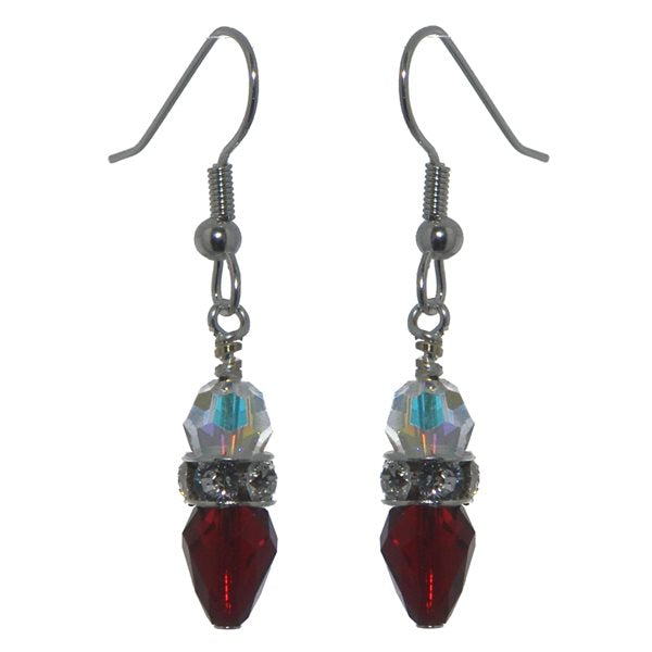 ARABESQUE Silver plated Siam Hook Earrings