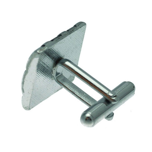 Caesar CCL 0003 S Silver tone Cufflinks