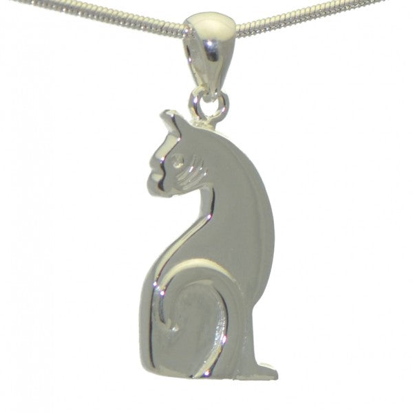 CAT PRINCESS silver plated cat necklace by VIZ