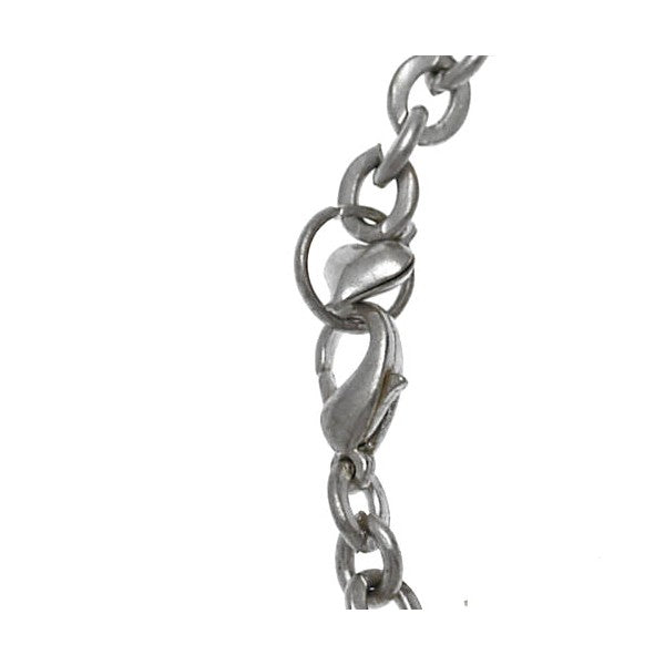 CHANDRAKALA Silver Plated Fish Hearts and Dollars Ankle Chain