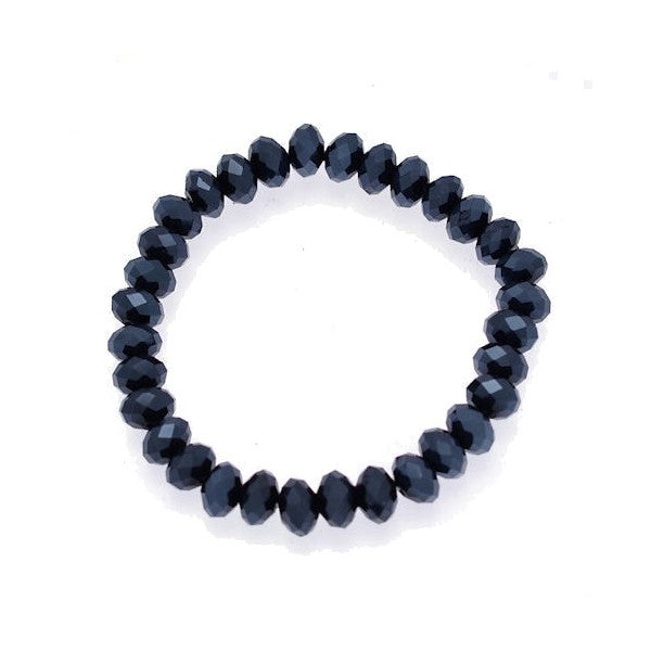 Dillie Grey Elasticated Bracelet
