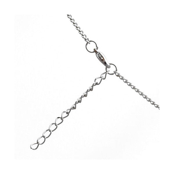 Gracie-May Silver tone Turquoise Necklace