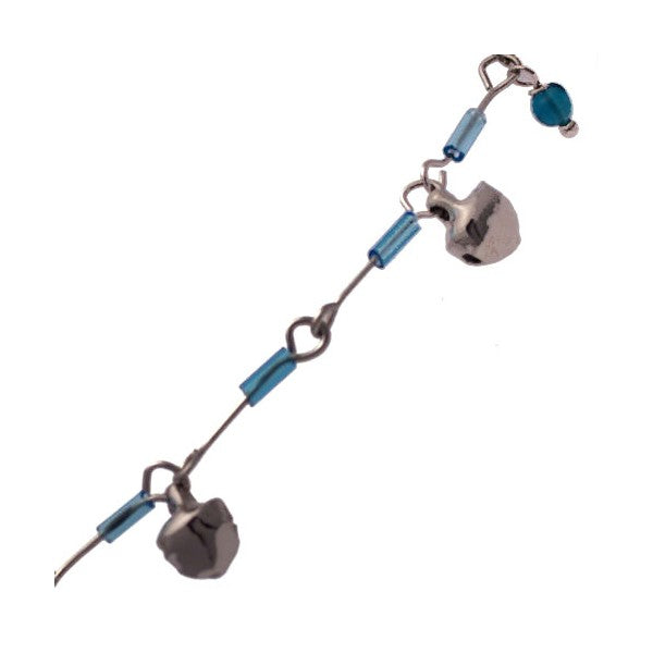 Kalyani Silver tone Turquoise Ankle Chain