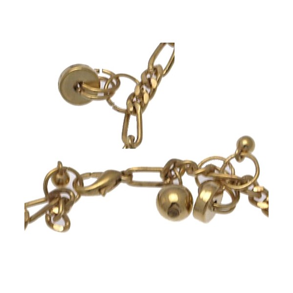 KAMALASHKI Gold Plated Ankle Chain