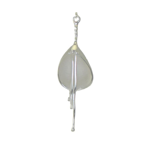 LILIANA Silver Plated Flower Hook earrings by VIZ