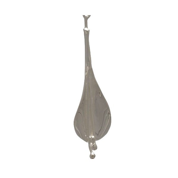 LILLIA Silver Plated Lilies Hook Earrings by VIZ