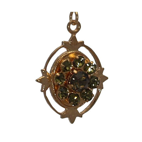 MAFAIDA Gold Plated Smoky Quartz Hook Earrings