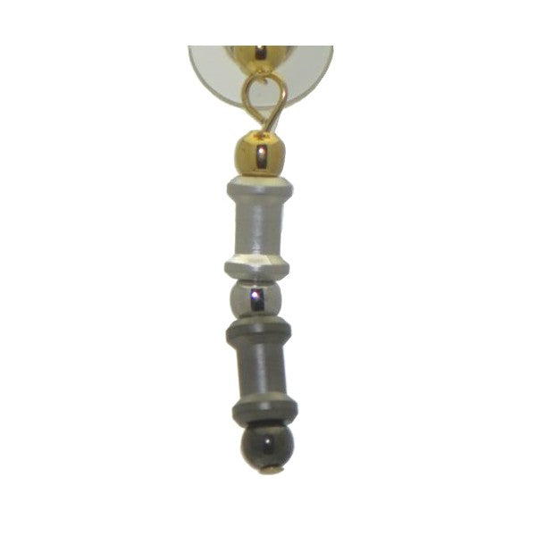 NEPHTYS Gold and Silver Plated Post Earrings by Rodney
