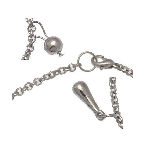 OJASWINI Silver Plated Ankle Chain