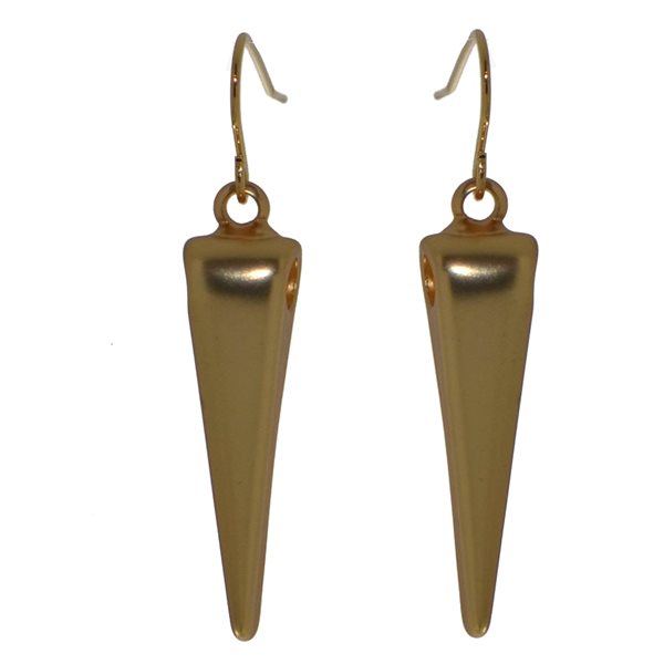 PADMA gold plated hook earrings by Rodney