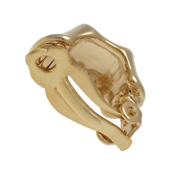 Tempo Gold tone Clip On Earrings