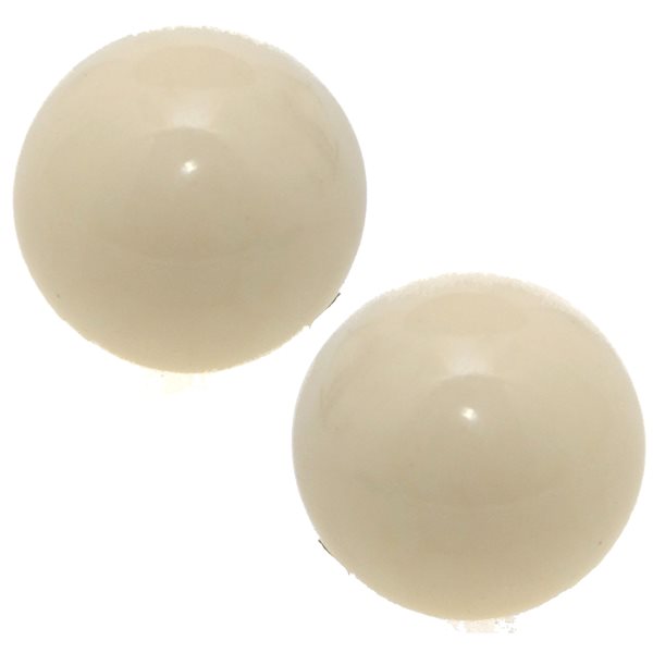CHAMPIGNON Silver tone Ivory Clip On Earrings
