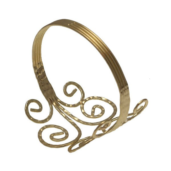 Faustine Gold tone Armlet