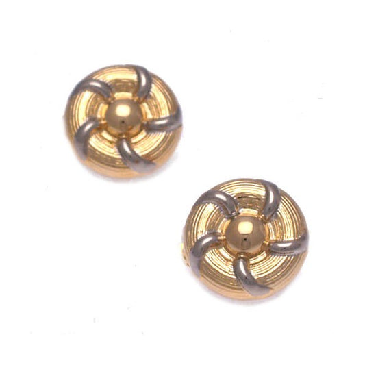 Hena Gold tone Clip On Earrings