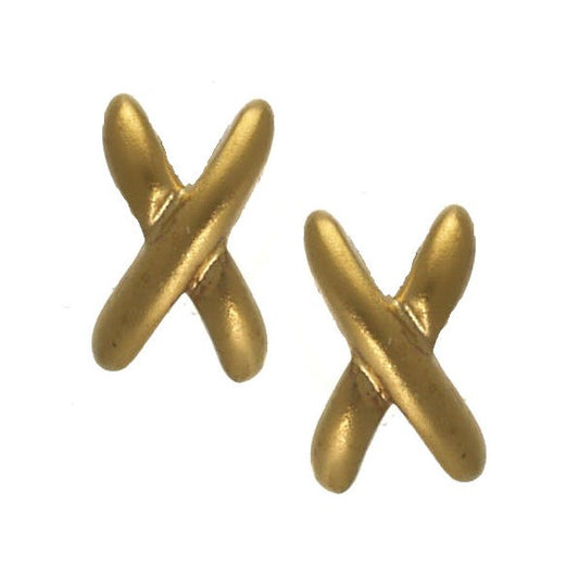 Jude Gold tone Post Earrings