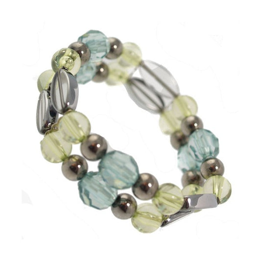 Lysandra Green Silver tone Bracelet