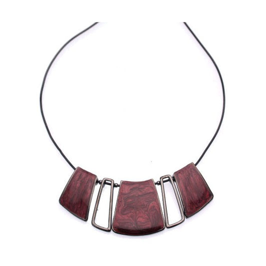 Malinda Red Necklace