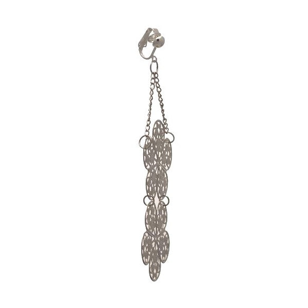 MIMIC Silver plated Clip On Earrings