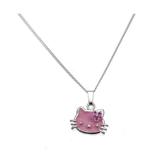 Missy Pink Cat Necklace