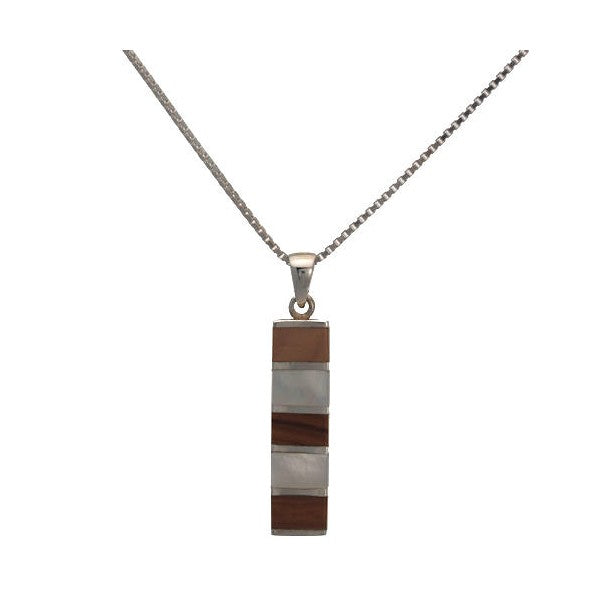 Naoko Sterling Silver Pendant Necklace