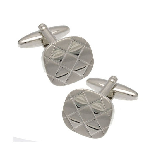 Neil Silver tone Cufflinks