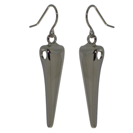PADMA silver plated hook earrings by Rodney