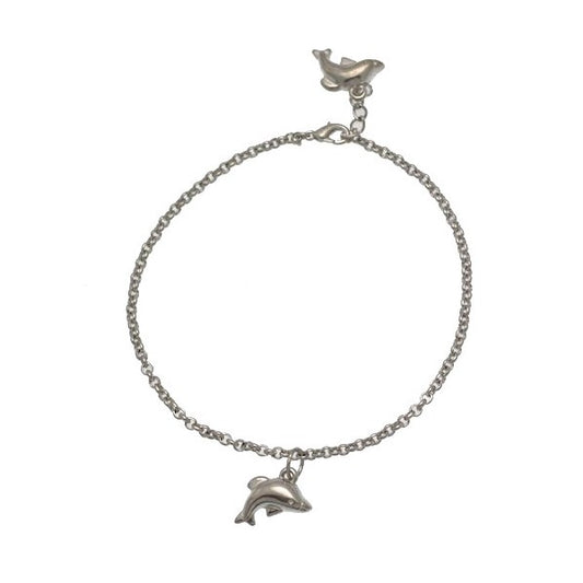 PARI Silver Plated Ankle Chain