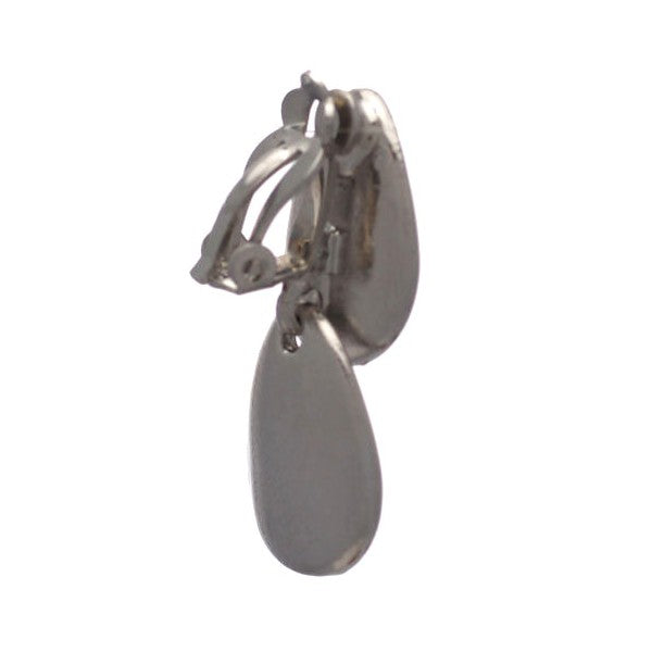 PEITHO Silver Plated Clip On Earrings by Rodney