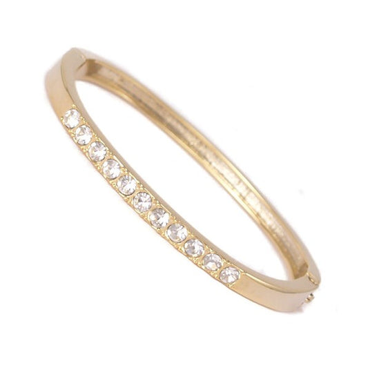 Petronella Gold tone Bangle