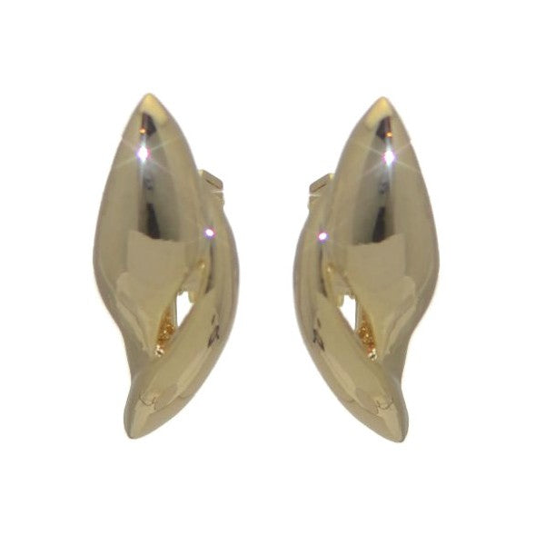TALIDA Gold Plated Clip On Earrings by Rodney