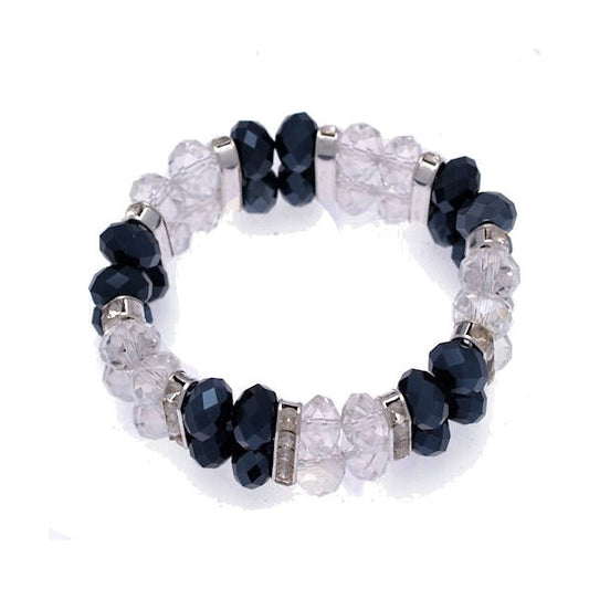 Titania Black Crystal Bracelet